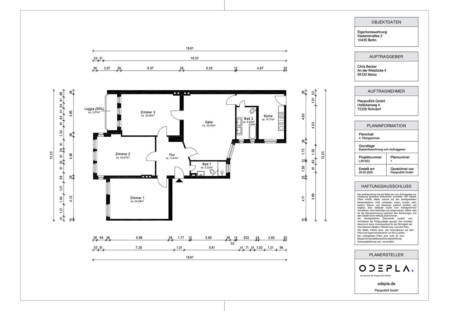 Lichtdurchflutetes Altbau-Juwel in der Kastanienallee – Berlin(Prenzlauer Berg) – Vorschaubild 26