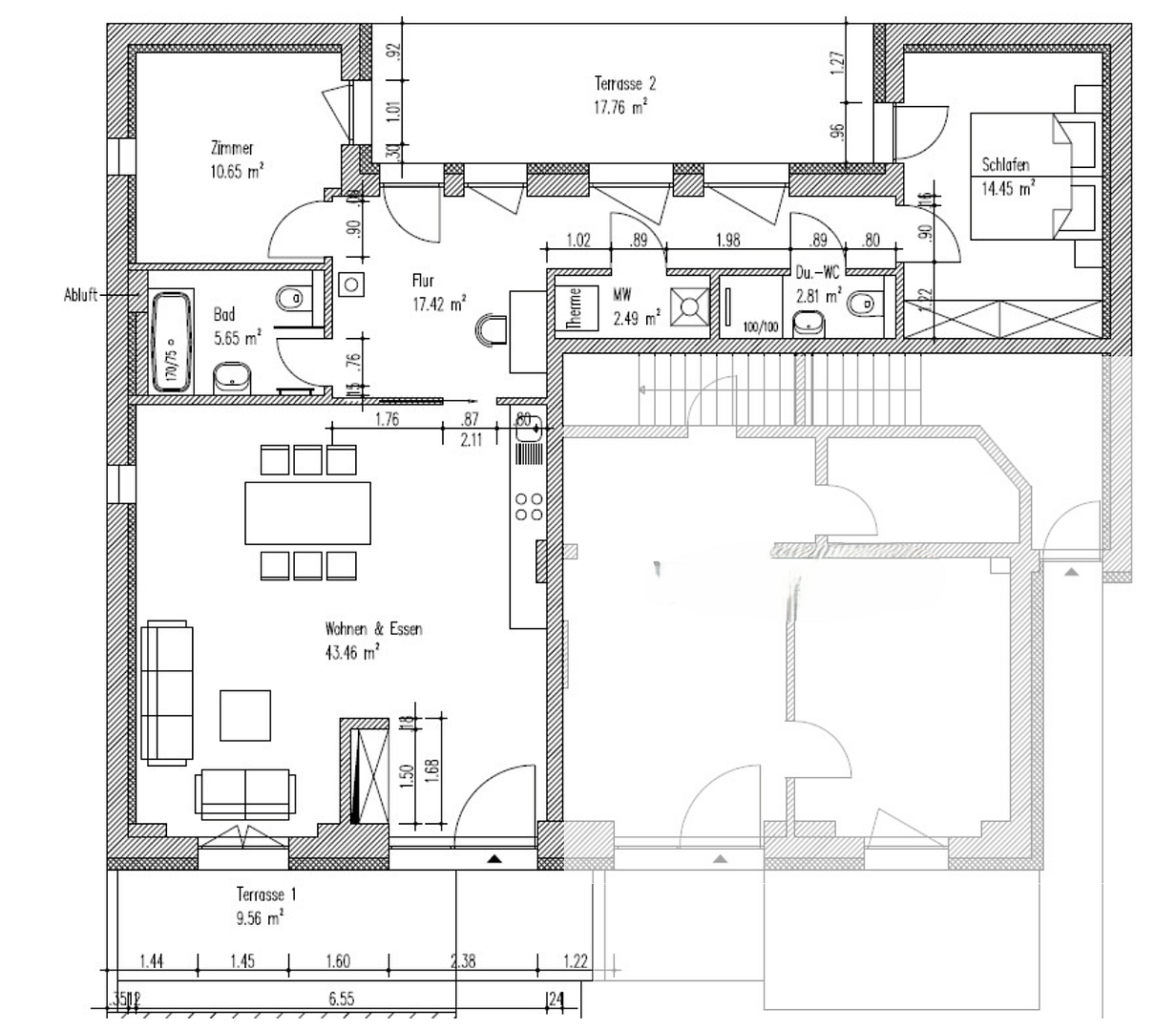Stadthaus-Feeling: Großzügige Wohnung mit separatem Office und eigenem Parkplatz – 22089 Hamburg(Eilbek) – Vorschaubild 14