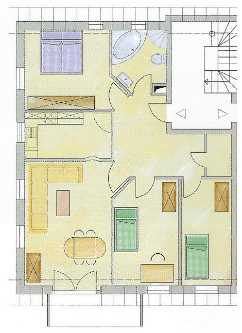 Dachgeschosswohnung mit Fernblick in Pirna OT Graupa – Borsbergstraße 50, 1326 Dresden(Loschwitz) – Vorschaubild 3