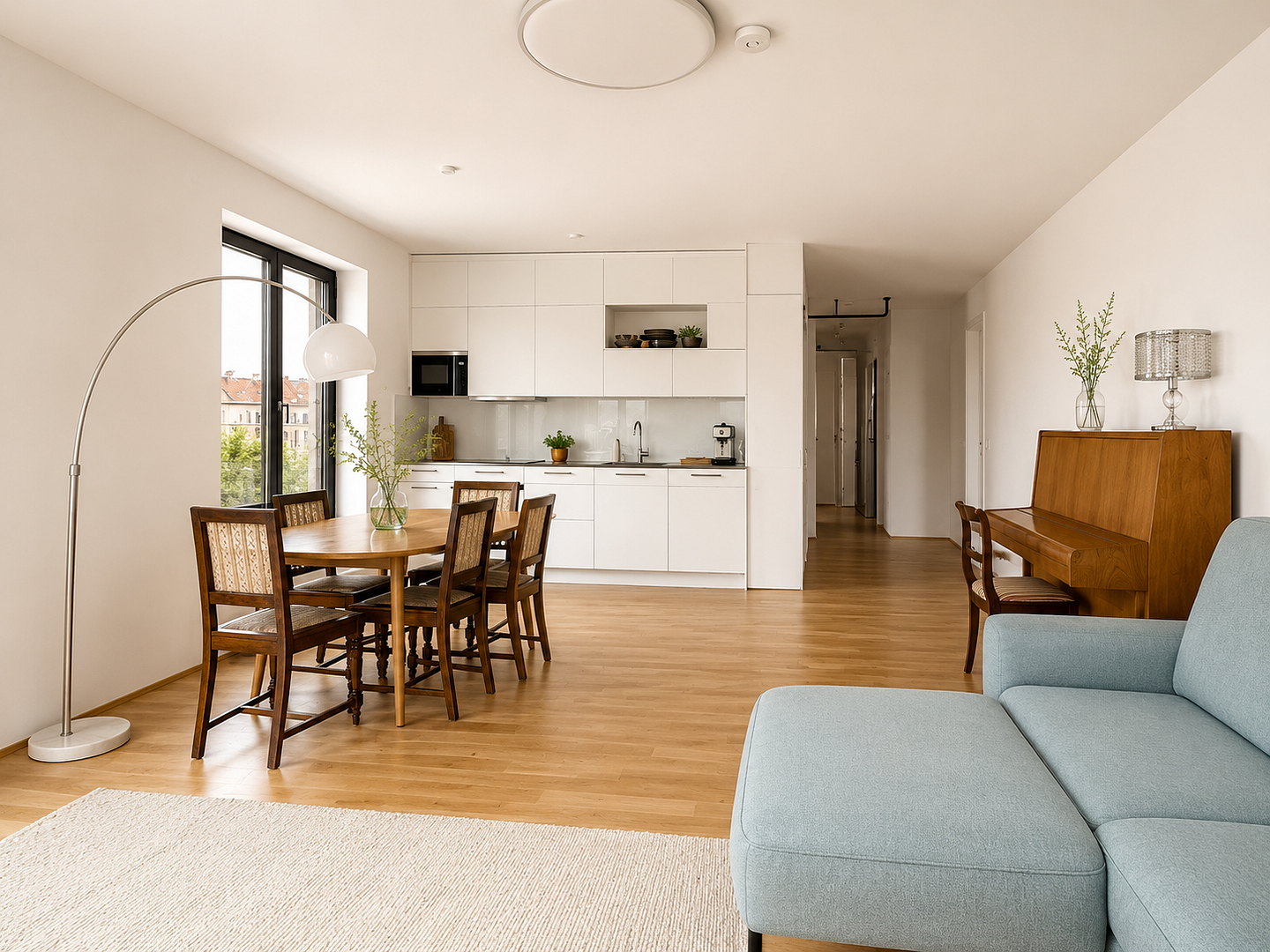 Moderne 4-Zimmer-Wohnung in Berlin-Wilmersdorf – ca. 97 m², 6. OG, inkl. Einbauküche, 2 Bäder – Berlin(Wilmersdorf) – Vorschaubild 2