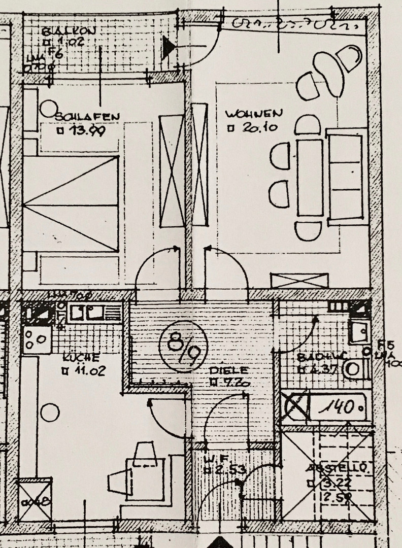 Weitmar-Mark - Großzügige 2,5-Zimmer Wohnung mit Balkon und EBK – Markstraße 381, 44795 Bochum(Weitmar) – Vorschaubild 10