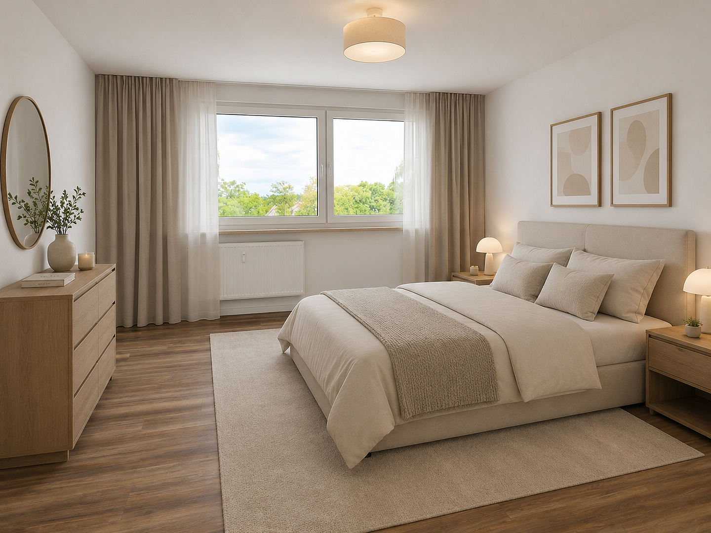 Modern renovierte 3-Zimmer-Wohnung mit Balkon & Aufzug in Köln-Pesch, provisionsfrei – Köln Pesch(Pesch) – Vorschaubild 4
