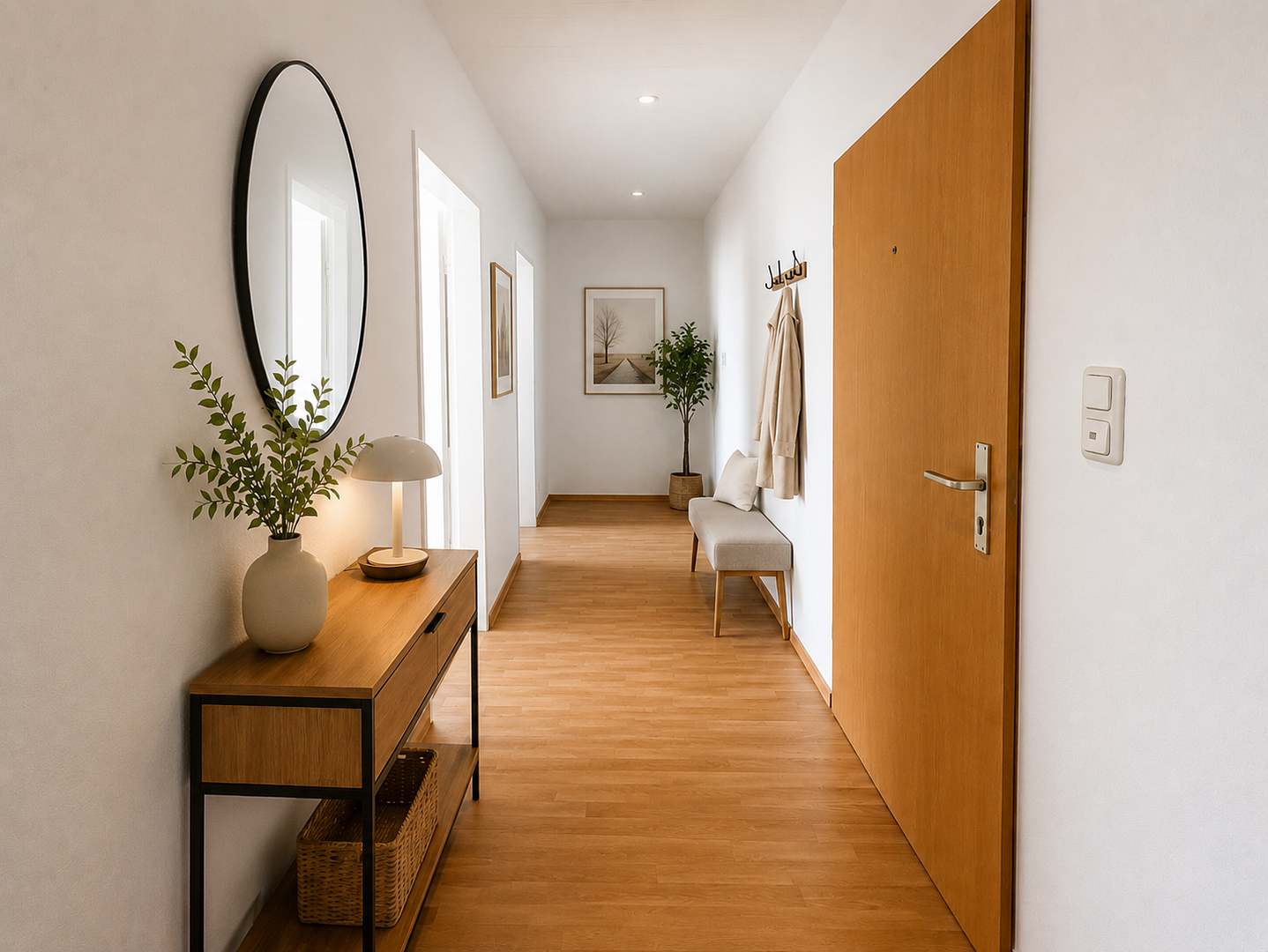 Helle 1-Zimmer-Wohnung mit separater Küche und modernem Bad – Heiligenbaumstaße 85, 47249 Duisburg(Wanheim-Angerhausen) – Vorschaubild 3