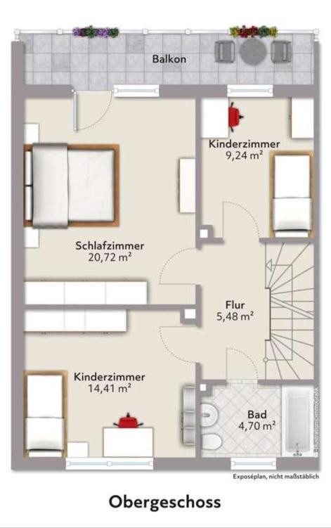 ** 1 von 8 WG-Zimmer ** in einem modernisiertes Reiheneckhaus in Kaufbeuren – Kaufbeuren(Neugablonz) – Vorschaubild 35