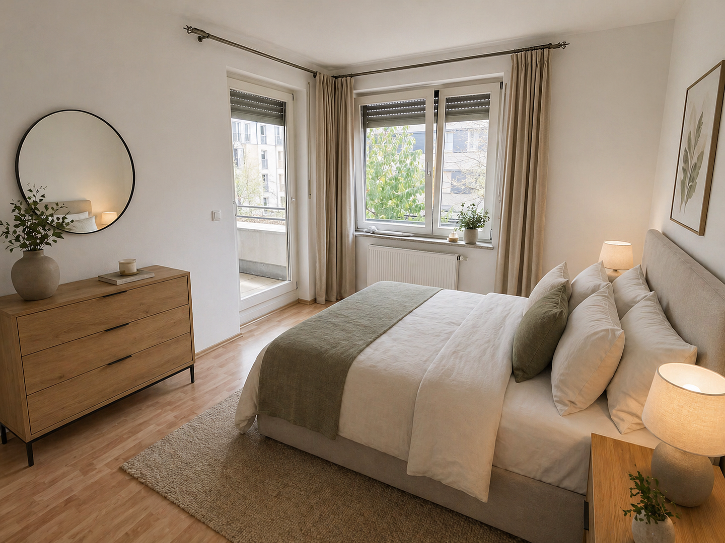PROVISIONSFREI: Helle & großzügige 4-Zimmer Wohnung in Schwabing – München(Schwabing) – Vorschaubild 4