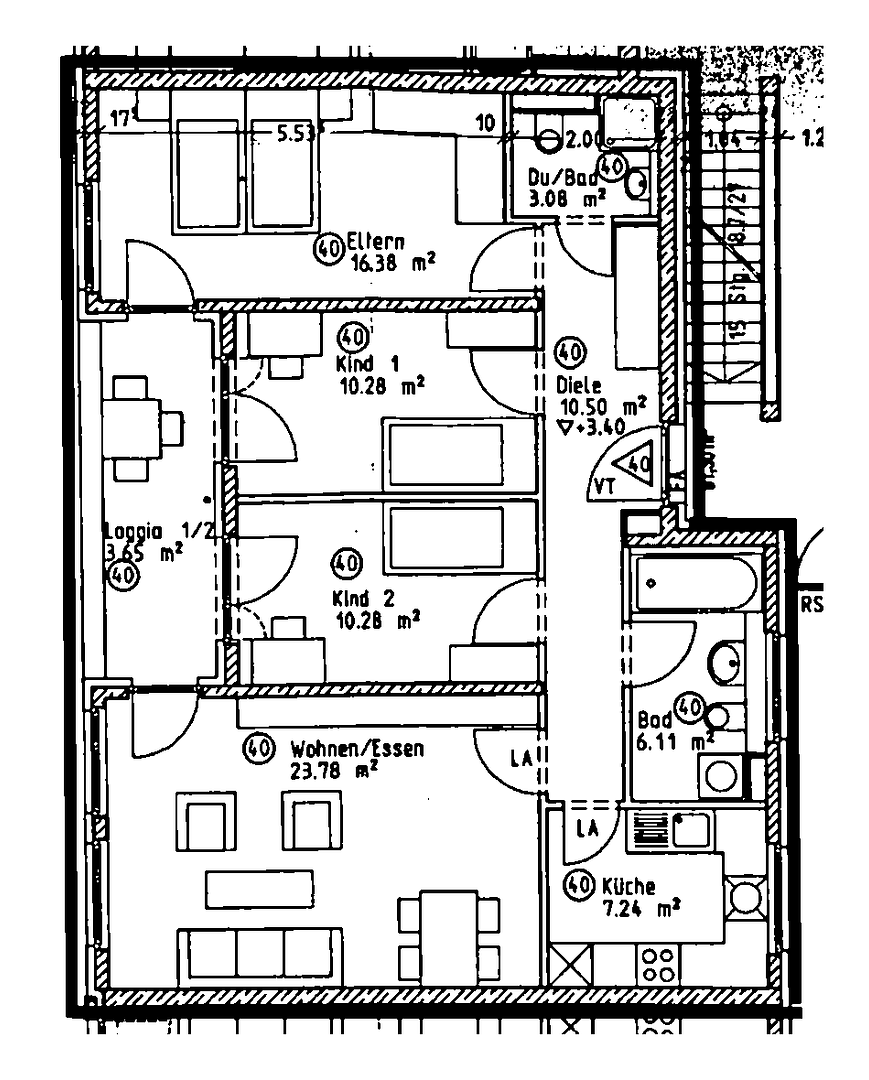 PROVISIONSFREI: Helle & großzügige 4-Zimmer Wohnung in Schwabing – München(Schwabing) – Vorschaubild 28