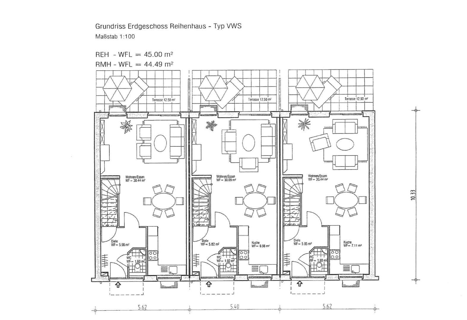 Frisch renoviertes Reihenendhaus mit Gartenparadies & XL-Terrasse – Blankenfelde-mahlow(Blankenfelde) – Vorschaubild 27