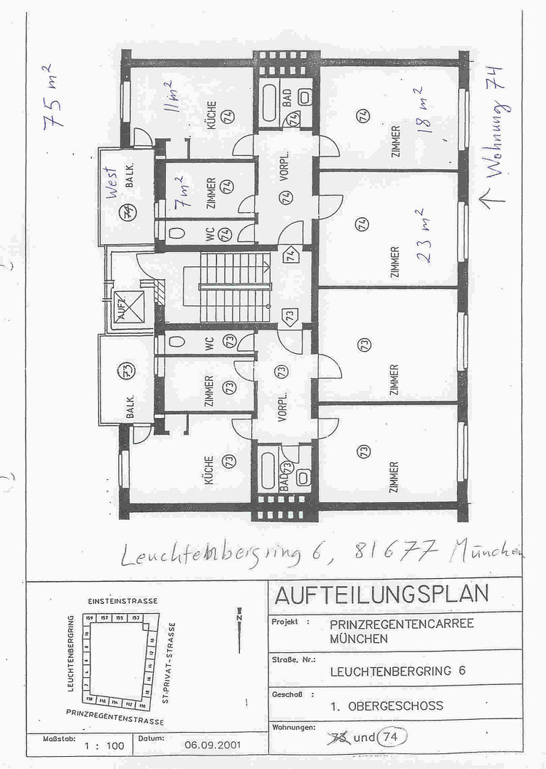 Modernisierte Altbau Wohnung 2,5 Zimmer in Haidhausen – Leuchtenbergring 6, 81677 München(Haidhausen) – Vorschaubild 13