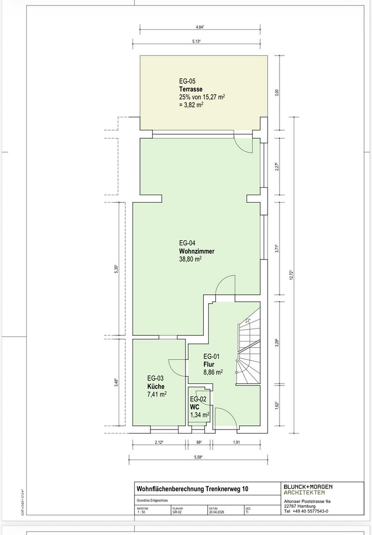 Charmantes Reihenendhaus/ Doppelhaus in Hamburg-Othmarschen mit Garten – Hamburg(Othmarschen) – Vorschaubild 18