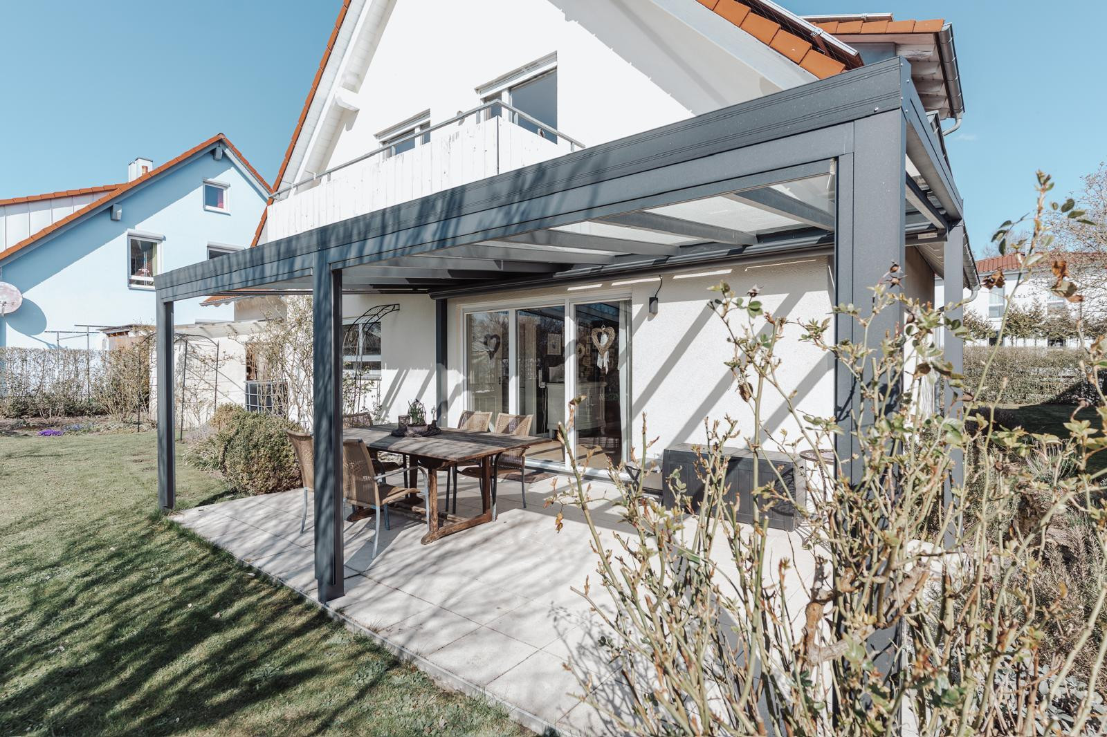Feldrandlage &Sonnenuntergang, freistehendes Einfamilienhaus mit 224 qm und PV Anlage – Schwäbisch Hall(Hessental) – Vorschaubild 3