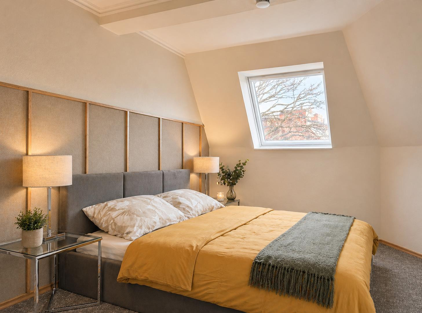 Sonniges Dachgeschoss mit großer Terrasse, Kamin & ruhige, zentrale Lage – Blumenthalstrasse 13, 12103 Berlin(Tempelhof) – Vorschaubild 7