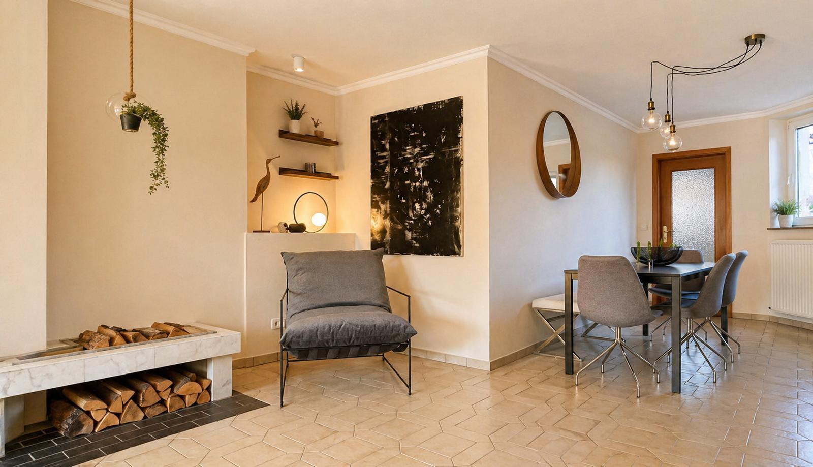 Sonniges Dachgeschoss mit großer Terrasse, Kamin & ruhige, zentrale Lage – Blumenthalstrasse 13, 12103 Berlin(Tempelhof) – Vorschaubild 2