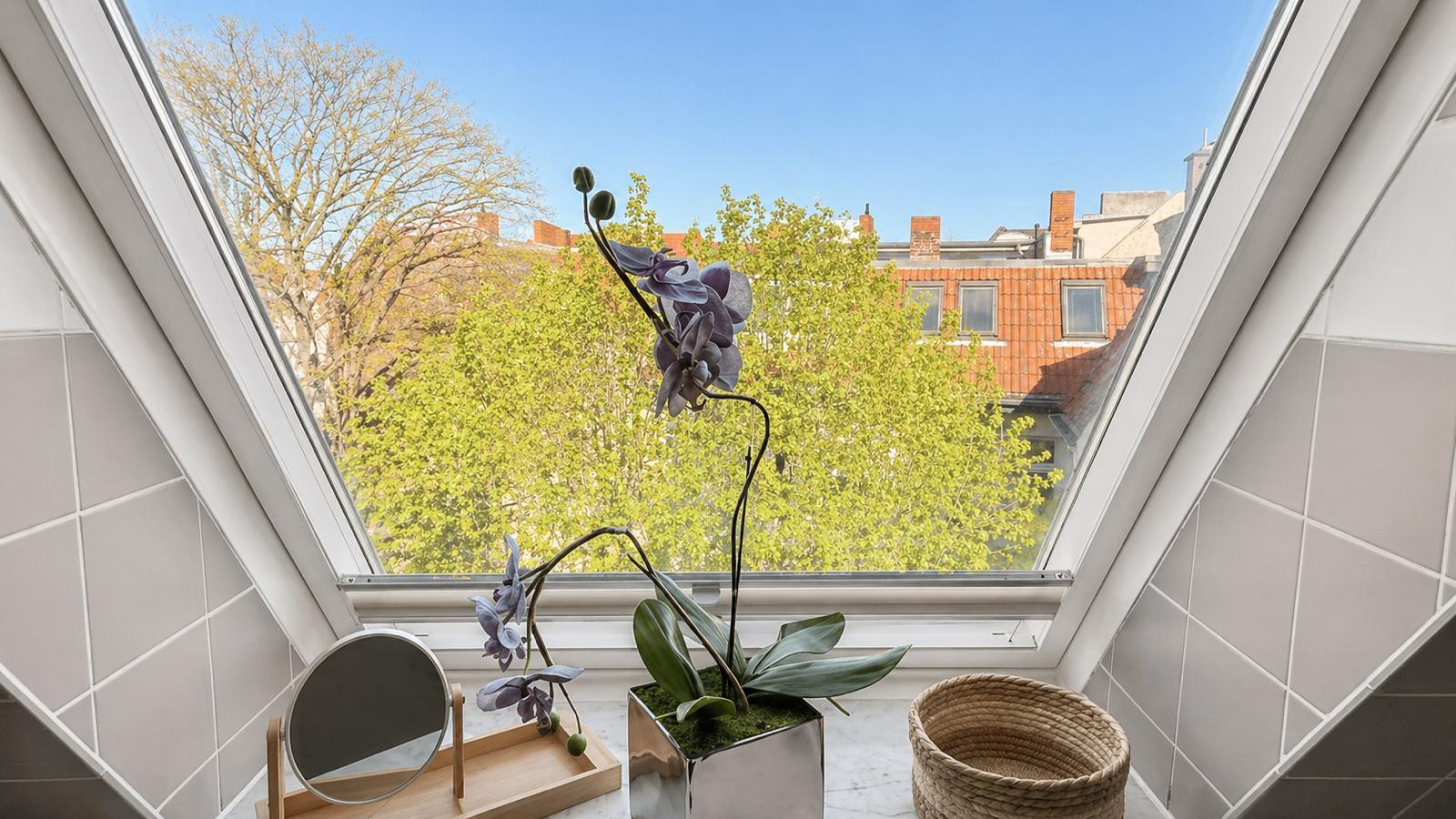 Sonniges Dachgeschoss mit großer Terrasse, Kamin & ruhige, zentrale Lage – Blumenthalstrasse 13, 12103 Berlin(Tempelhof) – Vorschaubild 14