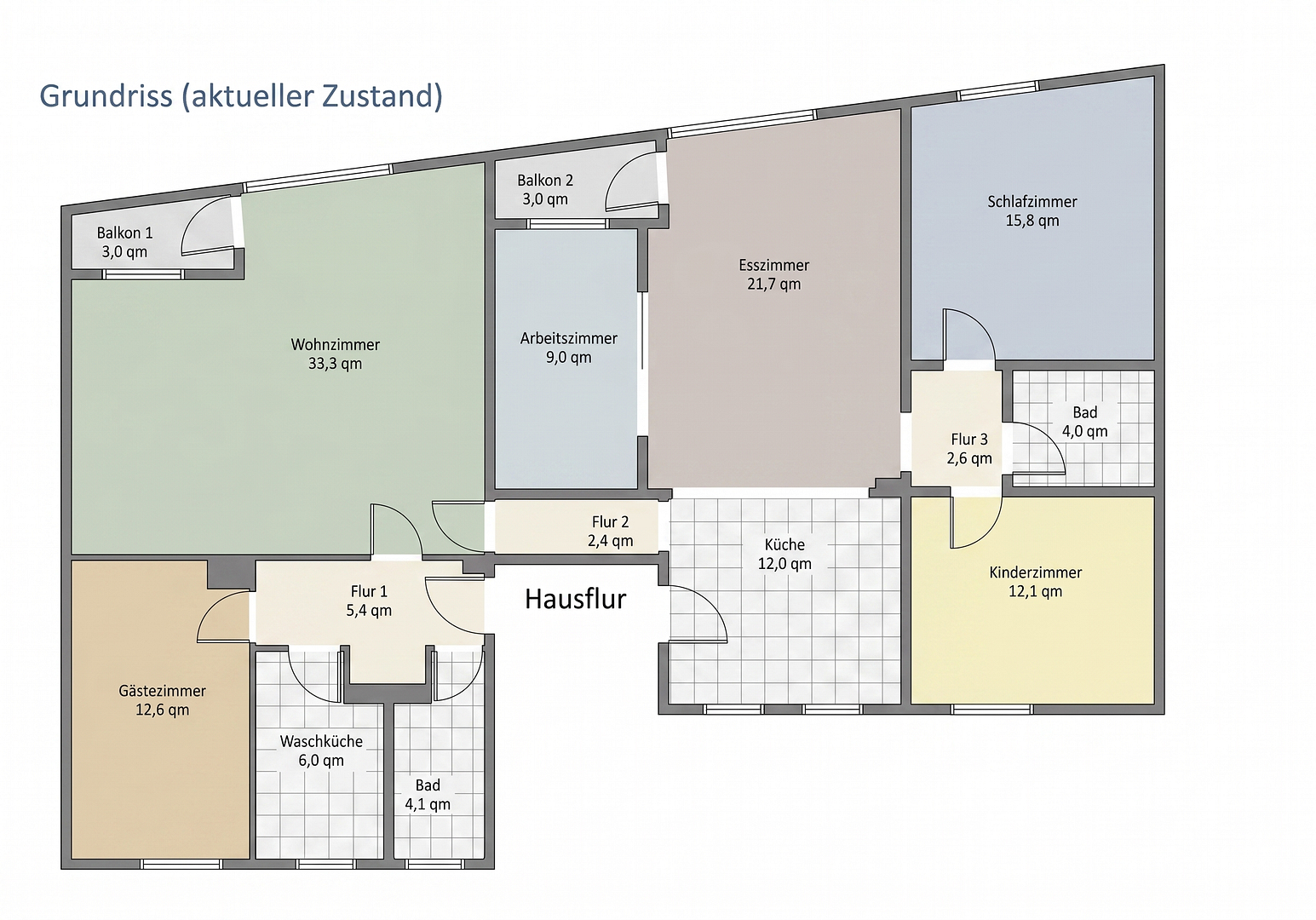 Zwei Wohnungen in einer: bezugsfertige helle und ruhige 6-8 Zimmer in Park- & Seenähe – Berlin(Wedding) – Vorschaubild 27