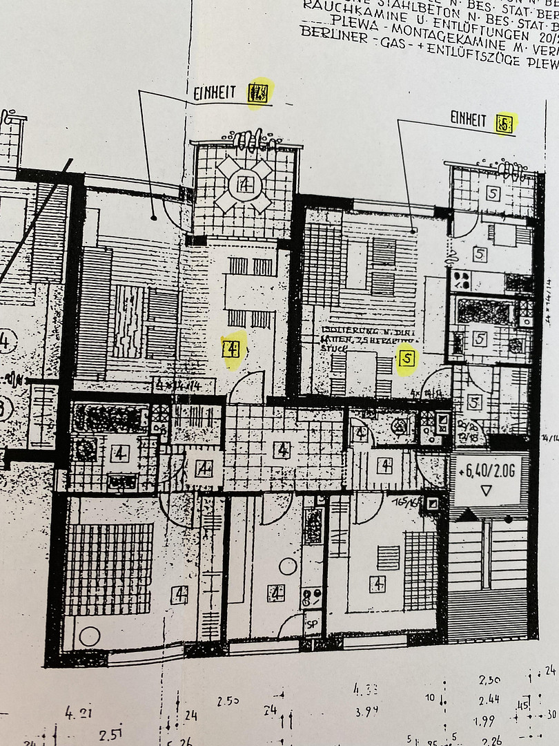 Mehrfamilienhaus mit 8 Wohnungen+1 Gewerbe nach WEG geteilt, 4 Garagen, 7 Stellplätze – Nürnberg(Mögeldorf) – Vorschaubild 29