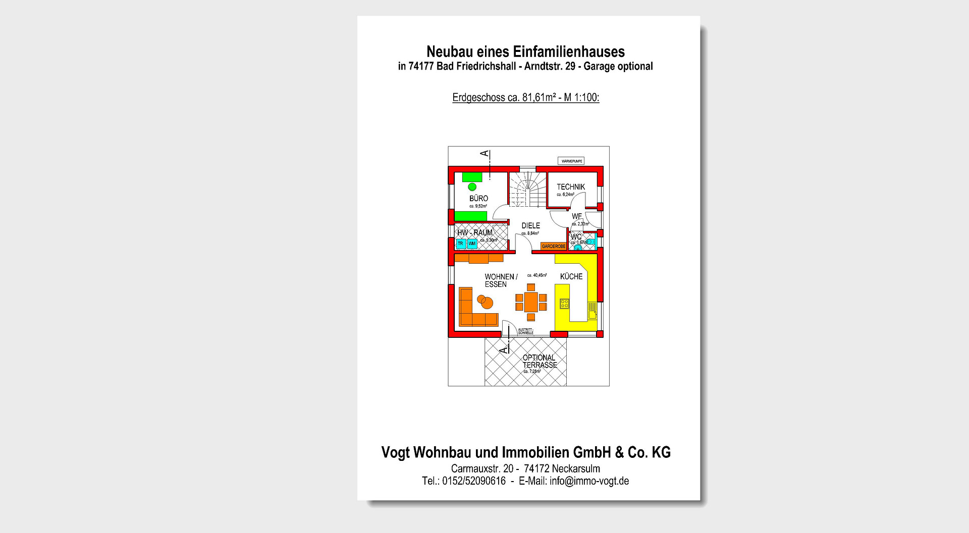 "" Haus statt Wohnung: Mehr Platz, mehr Freiheit !! "" – Arndtstraße 29, 74177 Bad Friedrichshall – Vorschaubild 6