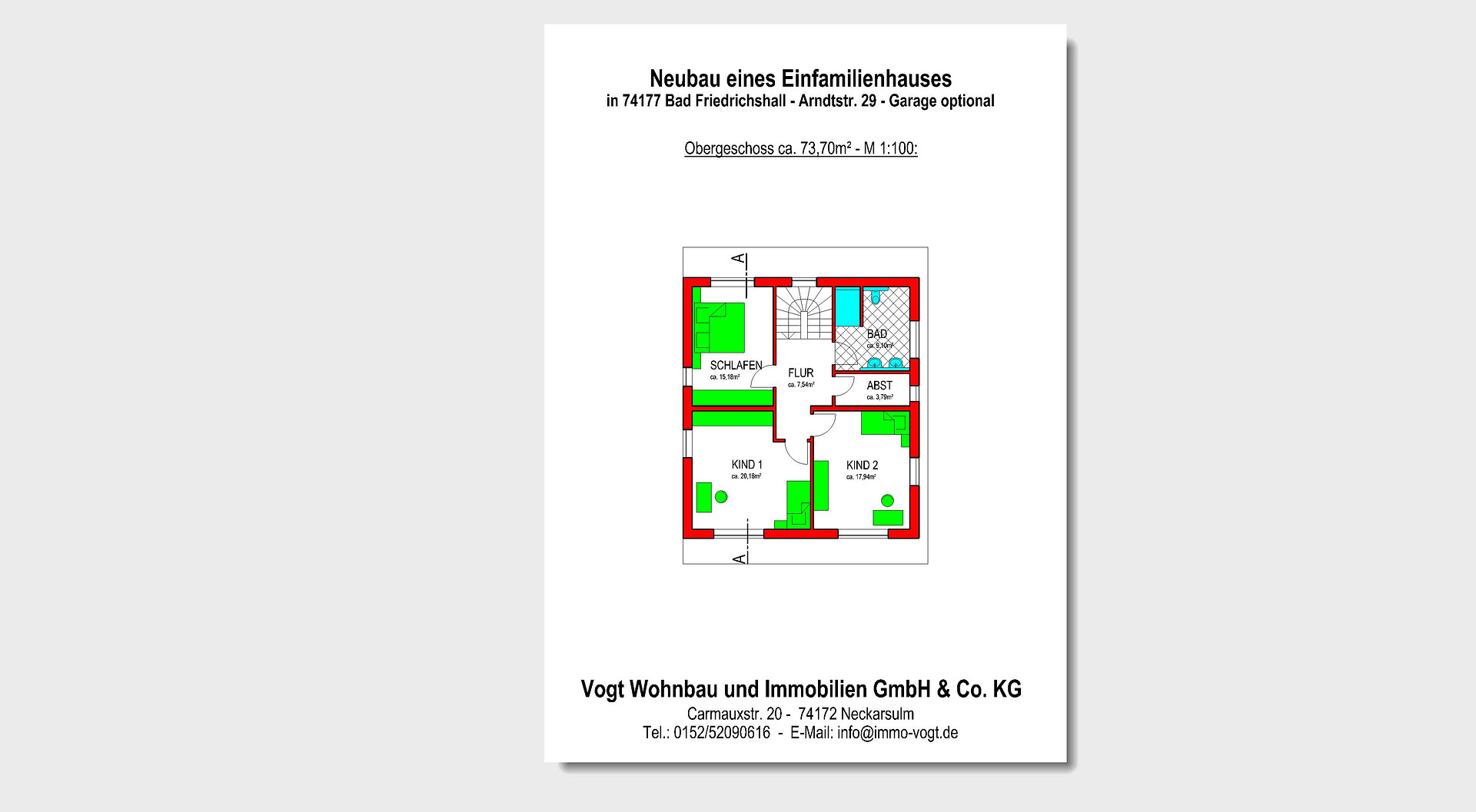 "" Haus statt Wohnung: Mehr Platz, mehr Freiheit !! "" – Arndtstraße 29, 74177 Bad Friedrichshall – Vorschaubild 8