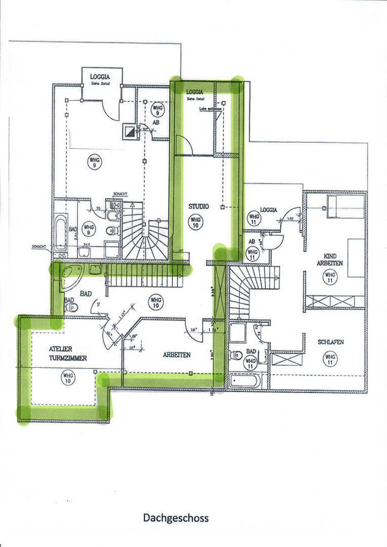 Lichtdurchflutete Maisonette mit Turmzimmer & Dachloggia in Bestlage Striesen-Ost – Glasewaldtstr. 34, 1277 Dresden(Blasewitz) – Vorschaubild 17