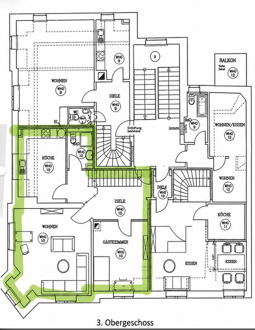 Lichtdurchflutete Maisonette mit Turmzimmer & Dachloggia in Bestlage Striesen-Ost – Glasewaldtstr. 34, 1277 Dresden(Blasewitz) – Vorschaubild 16
