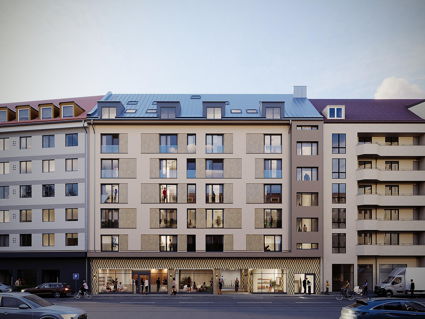 Leonovum - Apartments - Rotkreuzplatz (München-Neuhausen) - Erstbezug – Leonrodstrasse 18, 80634 München(Neuhausen) – Vorschaubild 4
