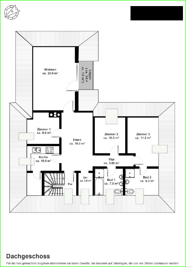 Schöne 4-Zimmer Wohnung in Hamburg-Niendorf – 22455 Hamburg(Niendorf) – Vorschaubild 12