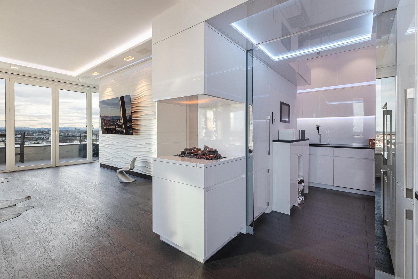 Einmalige CHANCE: Munich's Penthouse No.1 - Wohnen mit Münchens bekanntestem Panorama – München(Schwabing) – Vorschaubild 11