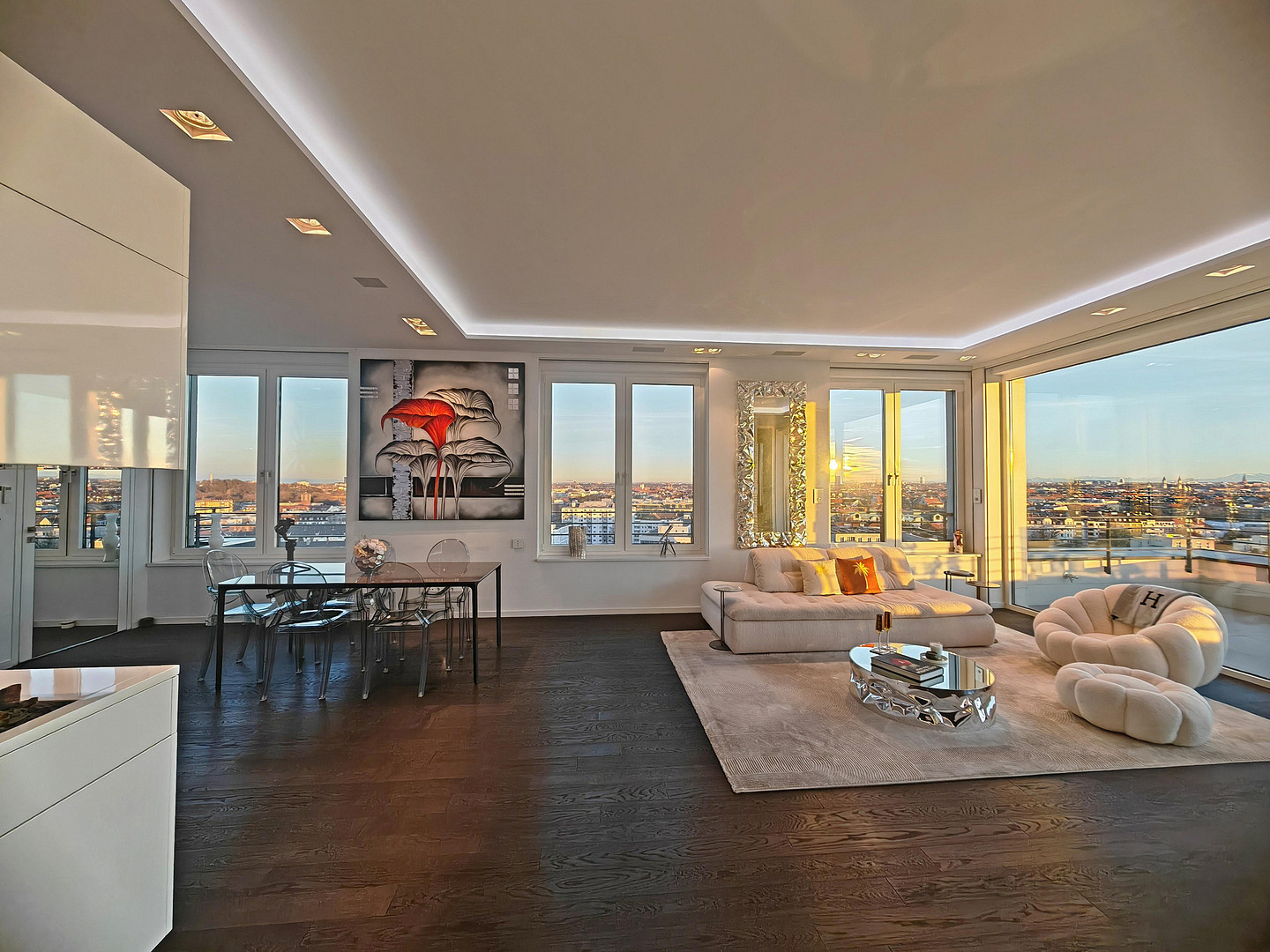 Einmalige CHANCE: Munich's Penthouse No.1 - Wohnen mit Münchens bekanntestem Panorama – München(Schwabing) – Vorschaubild 8