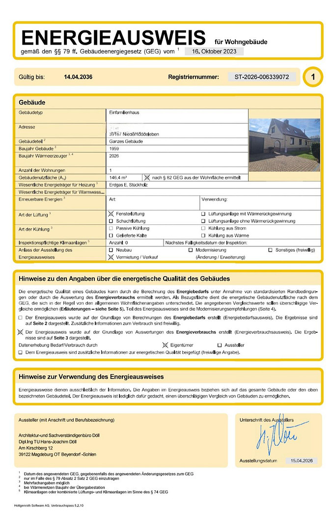 Modernisiertes bezugsfertiges und beförderungsfähiges Einfamilienhaus – Niederndodeleben – Vorschaubild 24