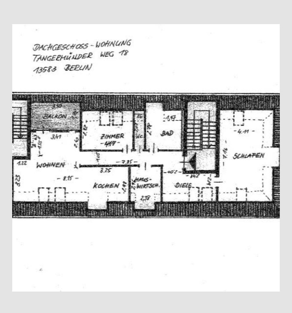 Provisionsfrei: Exklusive, lichtdurchflutete 3½ Zimmer Dachgeschosswohnung mit Ausbaureserve – Tangermünder Weg 18, 13583 Berlin(Falkenhagener Feld) – Vorschaubild 30