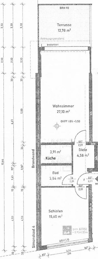 Kernsaniert, voll möbliert und zeitnah bezugsfertig – stilvolle Terrassenwohnung! – Köln(Weidenpesch) – Vorschaubild 11