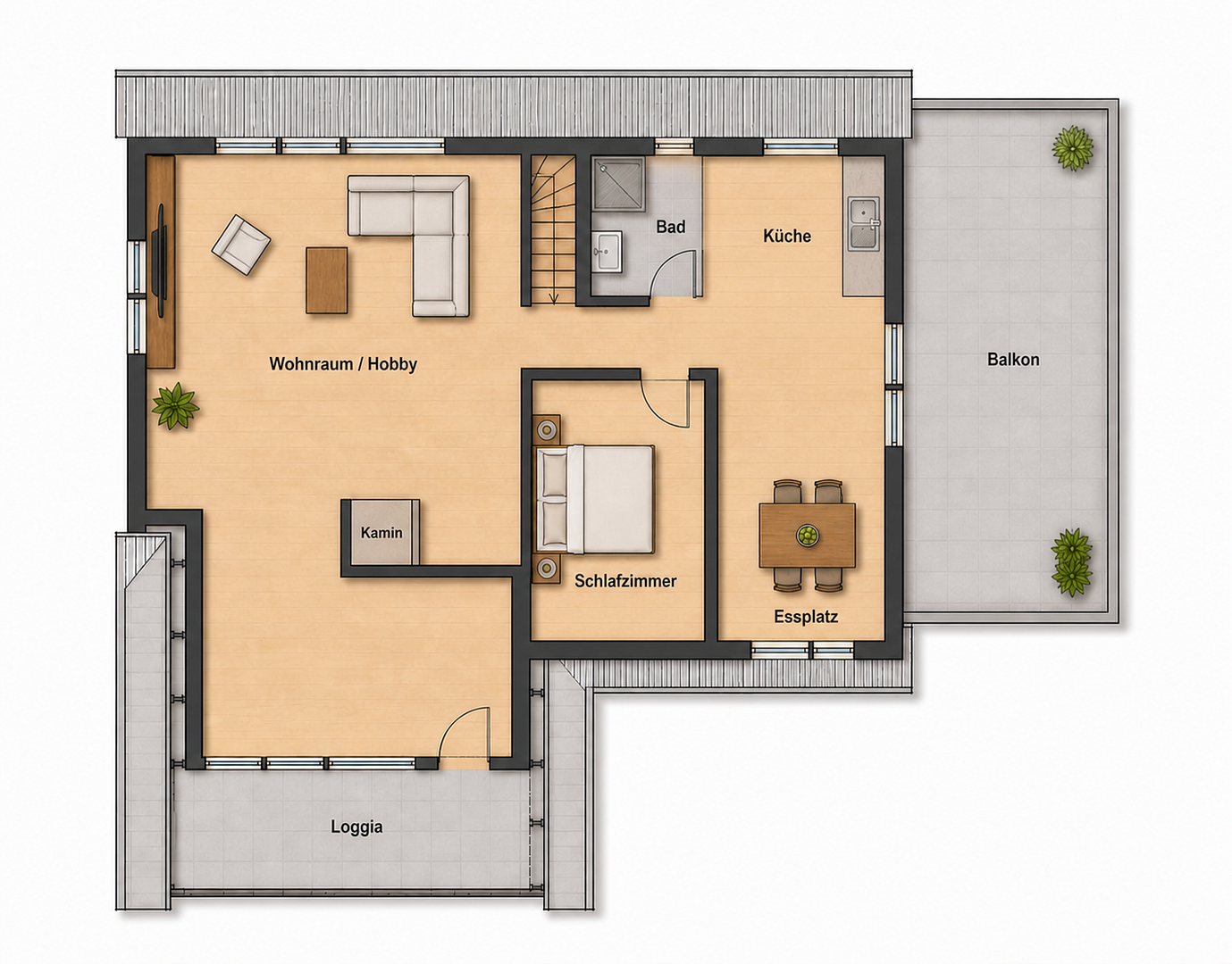 Exklusives Einfamilienhaus mit großem Garten & Pool in Karlsruhe-Durlach (Geigersberg) zu vermieten – Karlsruhe(Durlach) – Vorschaubild 23