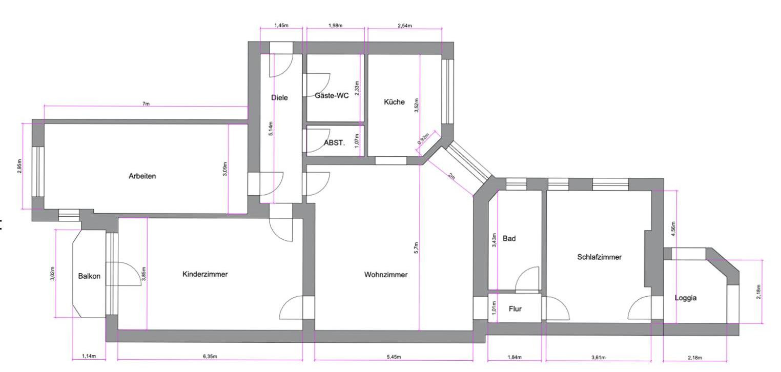 Traumhafte 4-Zimmer-Altbauwohnung am Treptower Park – Berlin(Plänterwald) – Vorschaubild 23