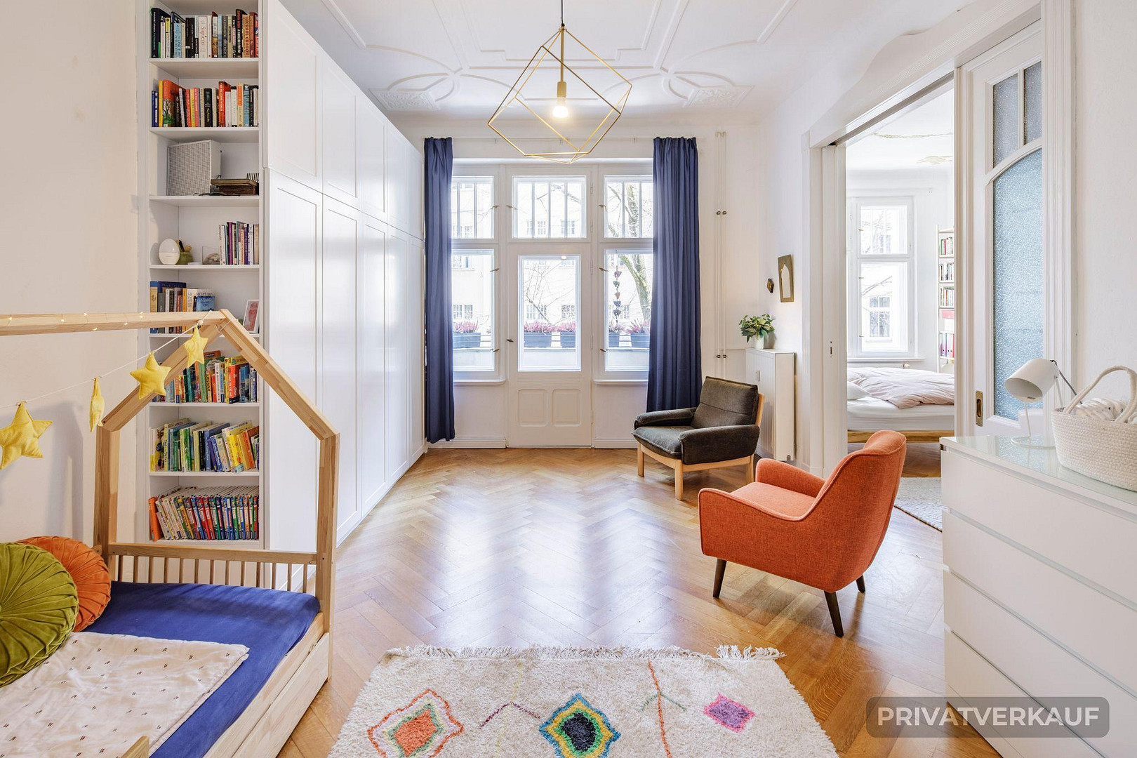 Traumhafte 4-Zimmer-Altbauwohnung am Treptower Park – Berlin(Plänterwald) – Vorschaubild 6