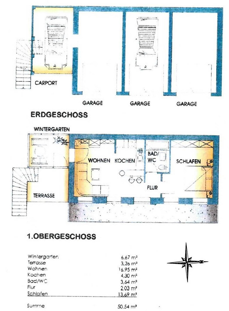 Außergewöhnliche Wohnung in toller Lage! Parkett, Wintergarten, Balkon/Terrasse – Chemnitz(Gablenz) – Vorschaubild 10