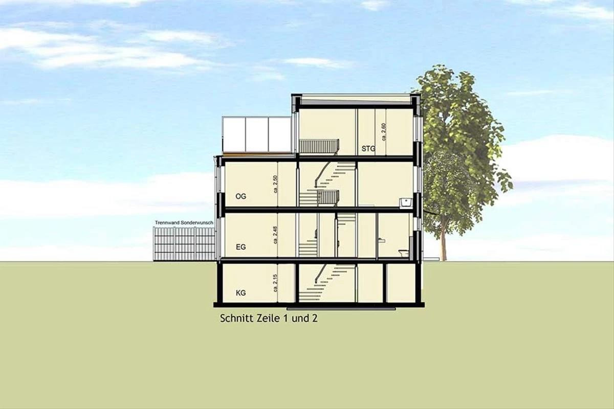 Modernes Reihenhaus in Wentorf - Mit Terrasse / Dachterrasse / Keller / Fußbodenheizung – Achtern Höben 12c, 21465 Wentorf bei Hamburg – Vorschaubild 8