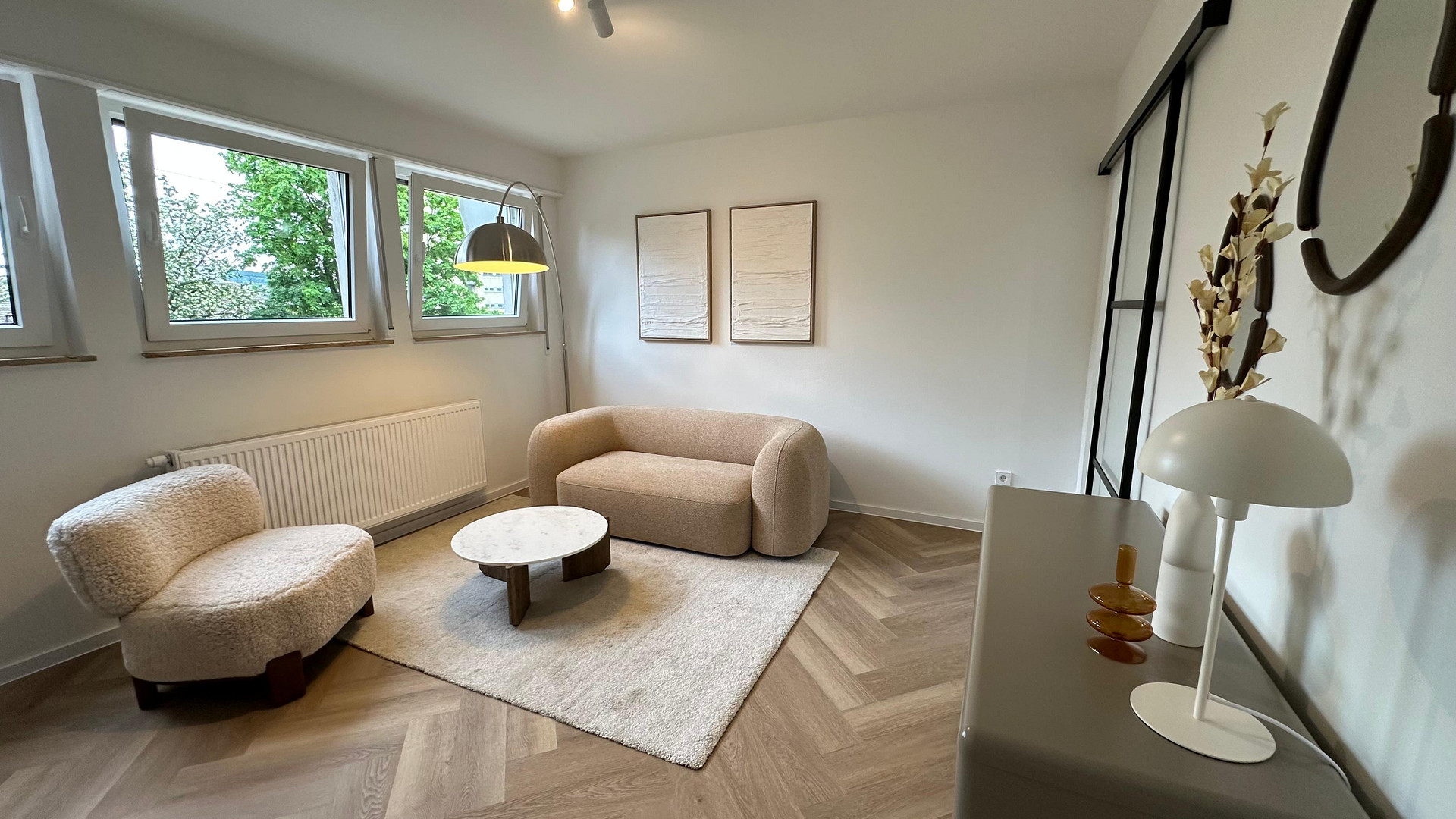 ERSTBEZUG, kernsanierte 2Z-Wohnung in Bestlage von Stuttgart Nord, inkl. Möblierung, provisionsfrei – Stuttgart(Nord) – Vorschaubild 5