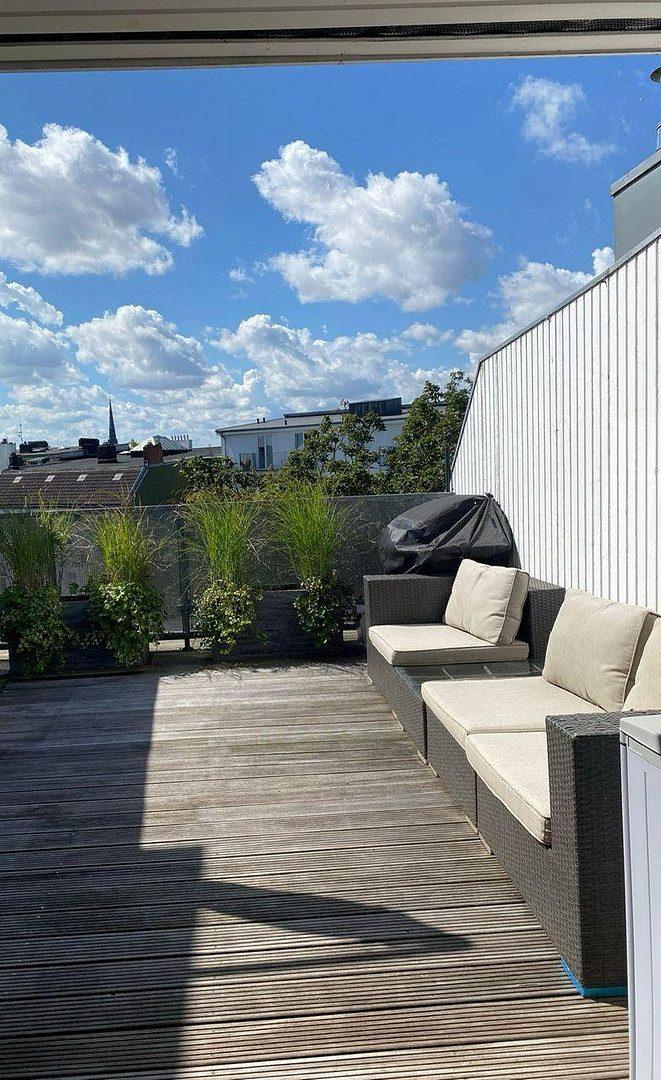 Outdoor-Refugium mit Süd-Lage