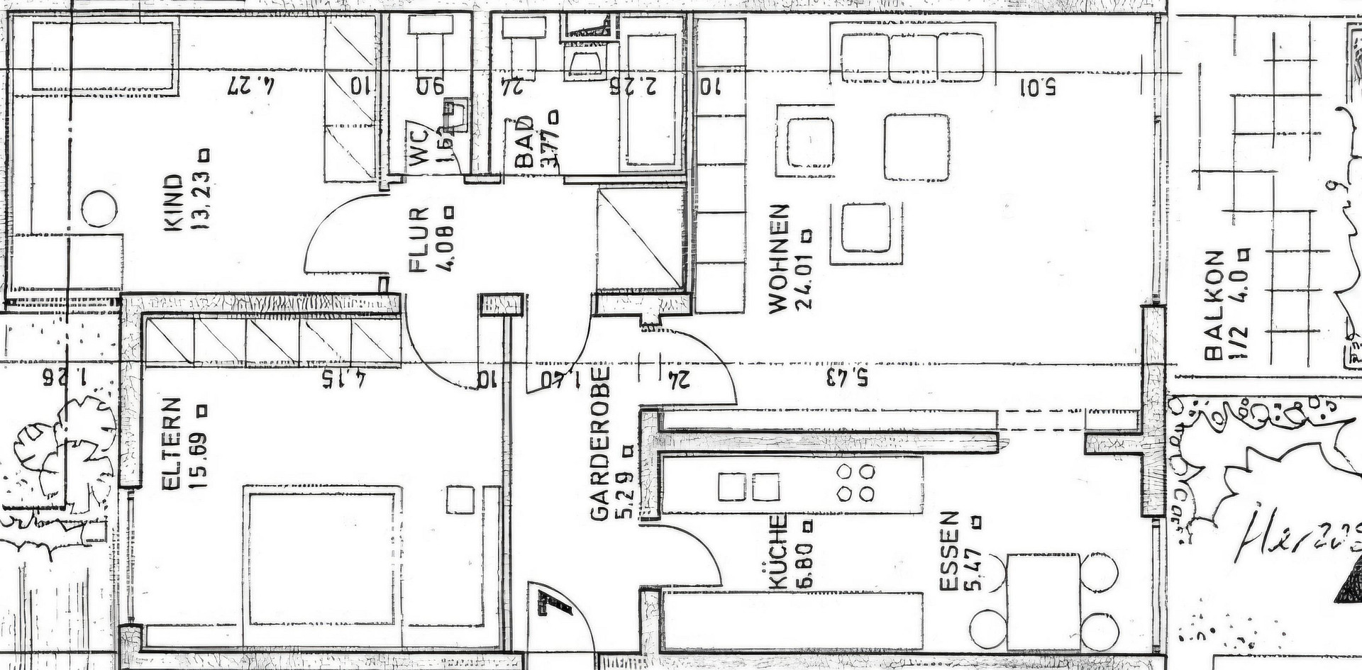 Provisionsfreie 3-Zi-Wohnung- Renoviert mit Südbalkon in der Herzogstrasse – Herzogstrasse 112, 80796 München(Schwabing) – Vorschaubild 28