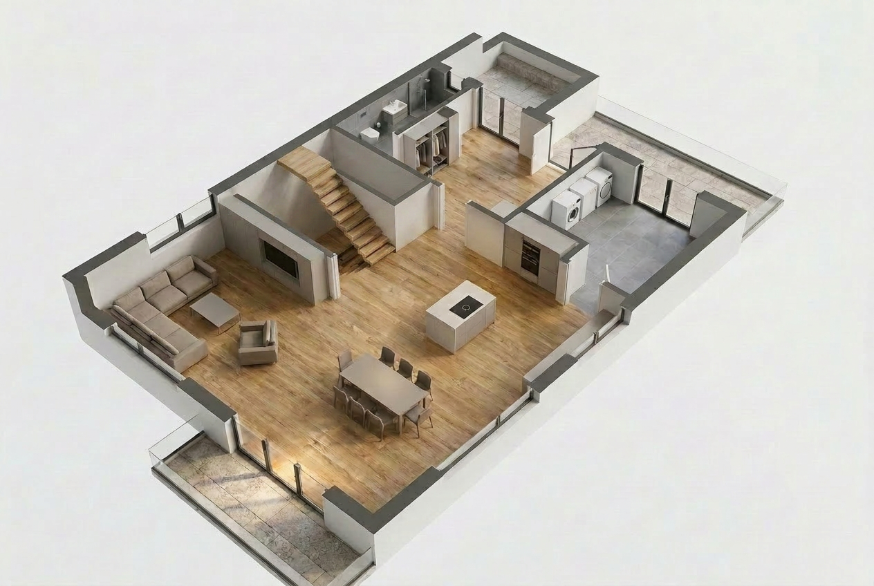Architektenhaus am Waldrand - Neubau 2022, A-Klasse, PV & Smart Home – Springe – Vorschaubild 21