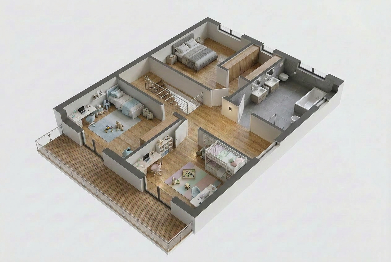 Architektenhaus am Waldrand - Neubau 2022, A-Klasse, PV & Smart Home – Springe – Vorschaubild 22