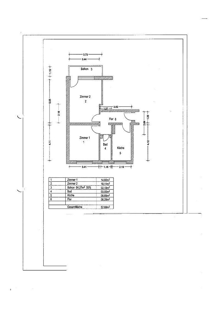 ! Provisionsfrei! Vermietete 2 Zi.-Wohnung in bester Lage mit Balkon und Tageslichtbad. – Hannover(Vahrenwald) – Vorschaubild 10