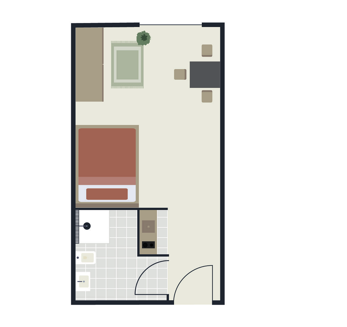 1 Zimmer Wohnung in Saarbrücken - nähe Uni – Saarbrücken(Scheidt) – Vorschaubild 8