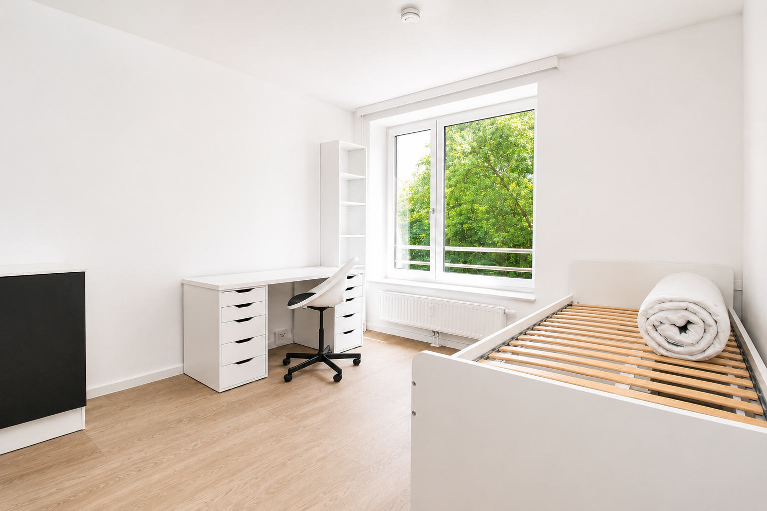 Möbilierte Einzimmerwohnung für Ihr Kind I Jetzt clever investieren! I Keine Maklercourtage – Mary-Astell-Straße 27, 28359 Bremen(Horn-Lehe) – Vorschaubild 2