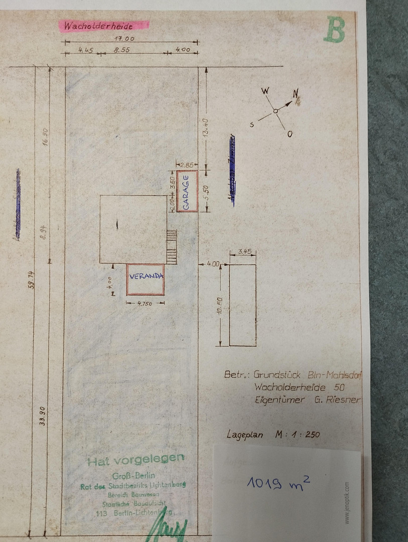 Einfamilienhaus Grundstück 1019m2 – Wacholderheide 50, 12623 Berlin Mahlsdorf Nord(Mahlsdorf) – Vorschaubild 3