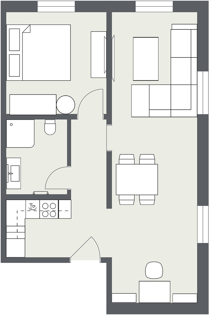 Modern wohnen im Grünen – attraktive 2-Zimmer-Neubauwohnung – berlin(Altglienicke) – Vorschaubild 15