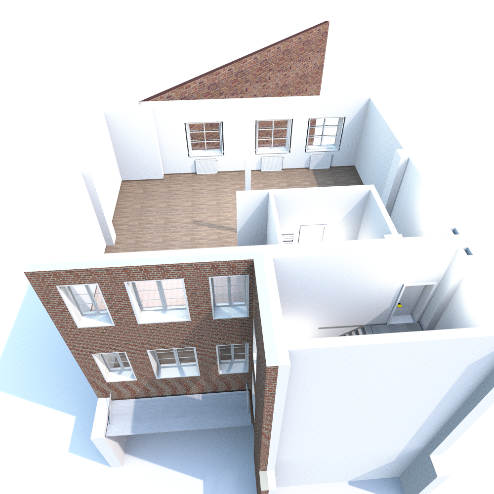 Große, geräumige 1-Zimmer-Loft am Kronenplatz – Karlsruhe(Innenstadt-Ost) – Vorschaubild 3