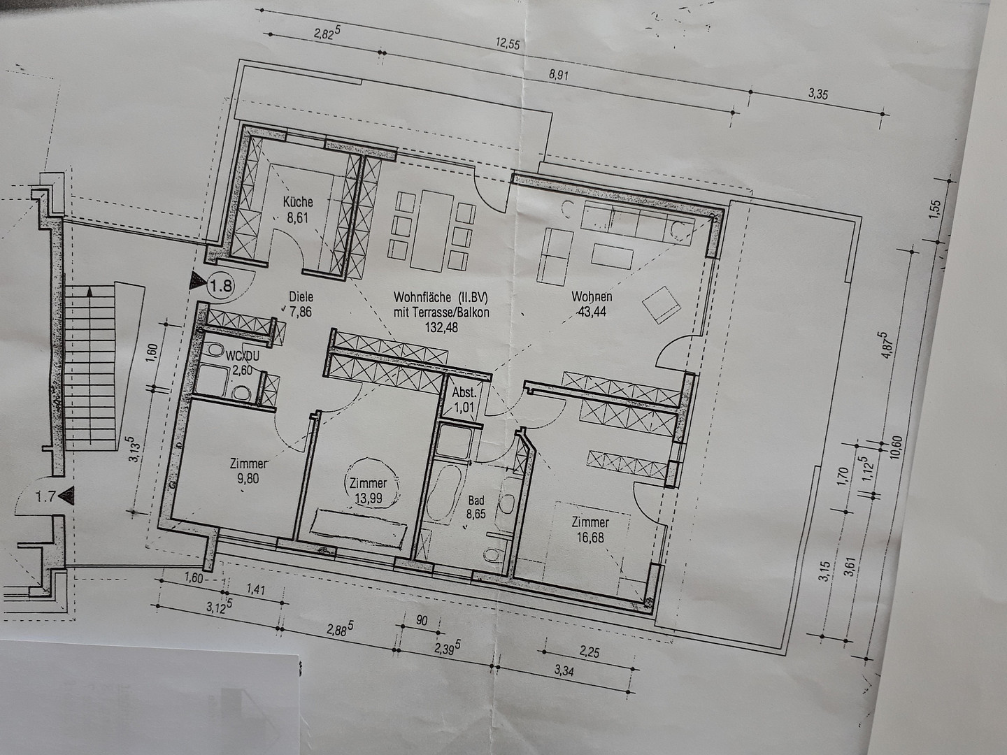 Modernes 4-Zimmer-Penthouse mit großer Dachterrasse und 2 Tiefgaragenstellplätzen – Jourdanallee 7, 64546 Mörfelden-Walldorf(Walldorf) – Vorschaubild 14