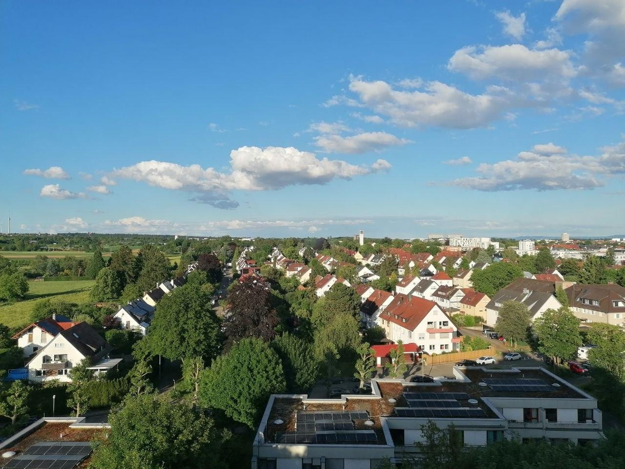 Familienglück – 3,5-Zimmer-Wohnung mit einer Fläche von 95 m² und Panoramablick in Möhringen