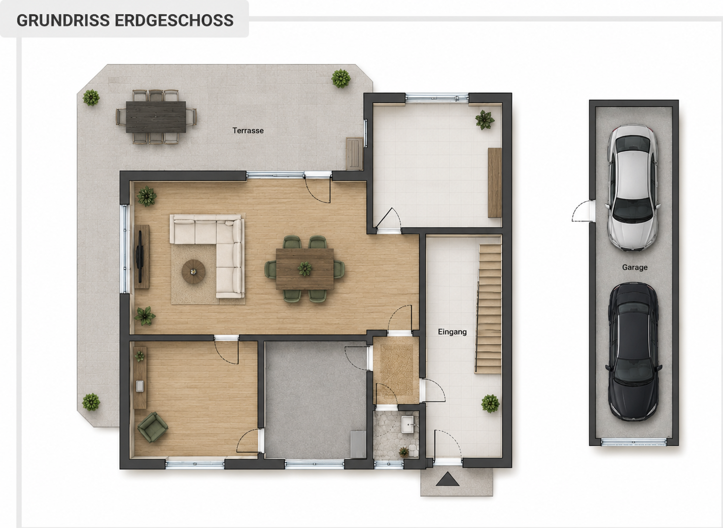 Exklusive Maisonette-Wohnung mit Villencharakter in Bestlage am Wasserturm – 74080 Heilbronn(Böckingen) – Vorschaubild 25