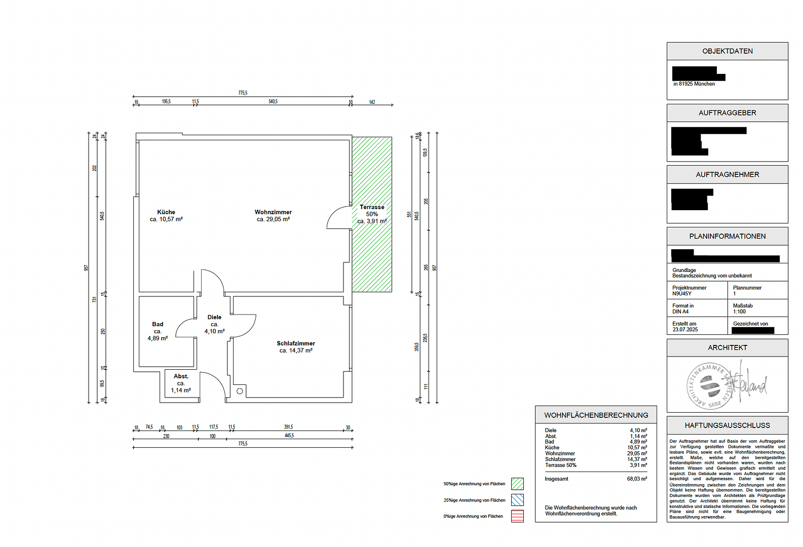 Bezugsfreie 2-Zi.-Gartenwohnung in München Bogenhausen – Erstbezug nach Renovierung – Franz-Wolter-Straße 56, 81925 München(Oberföhring) – Vorschaubild 10